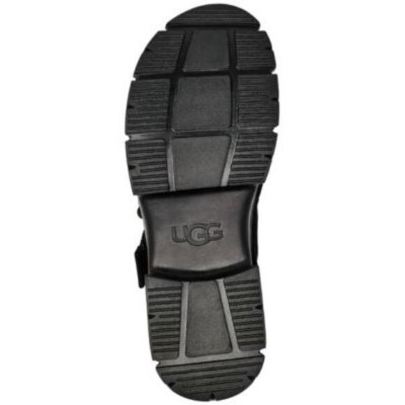 UGG Womens Black Straps 2Platfrom Ashton Open Slip On Slide Sandals Shoes 11 - Picture 4 of 4